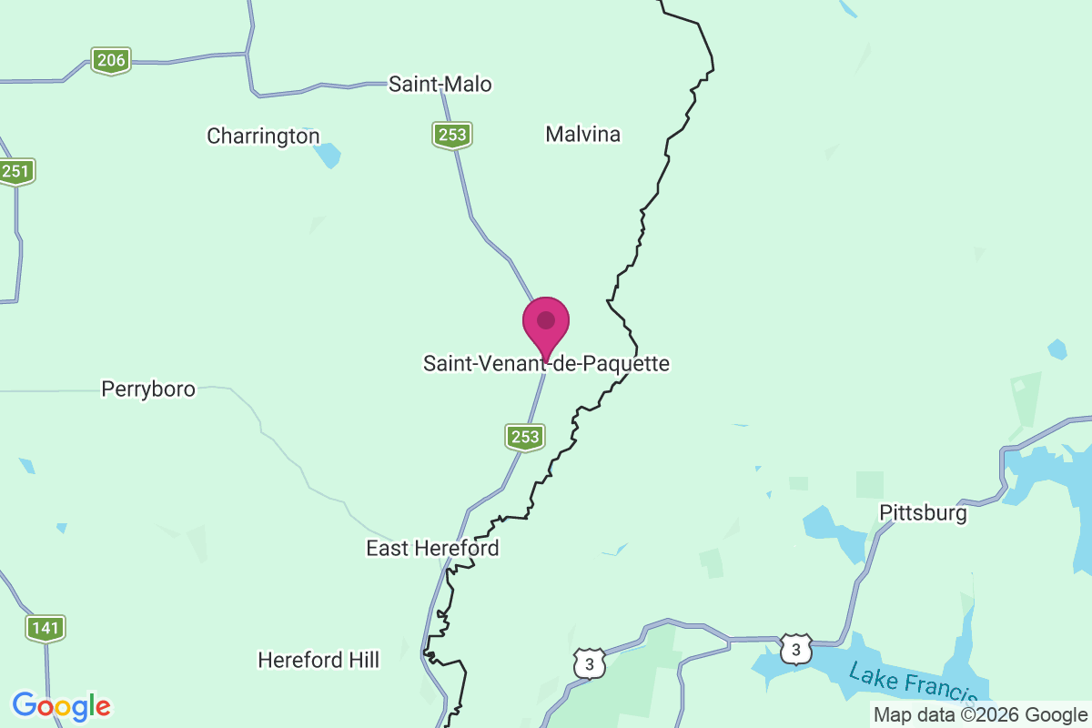 Carte de Saint-Venant-de-Paquette
