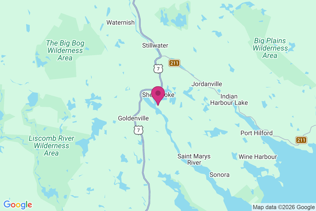 Carte de Sherbrooke