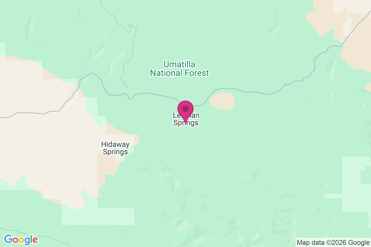 Carte de Lehman Springs
