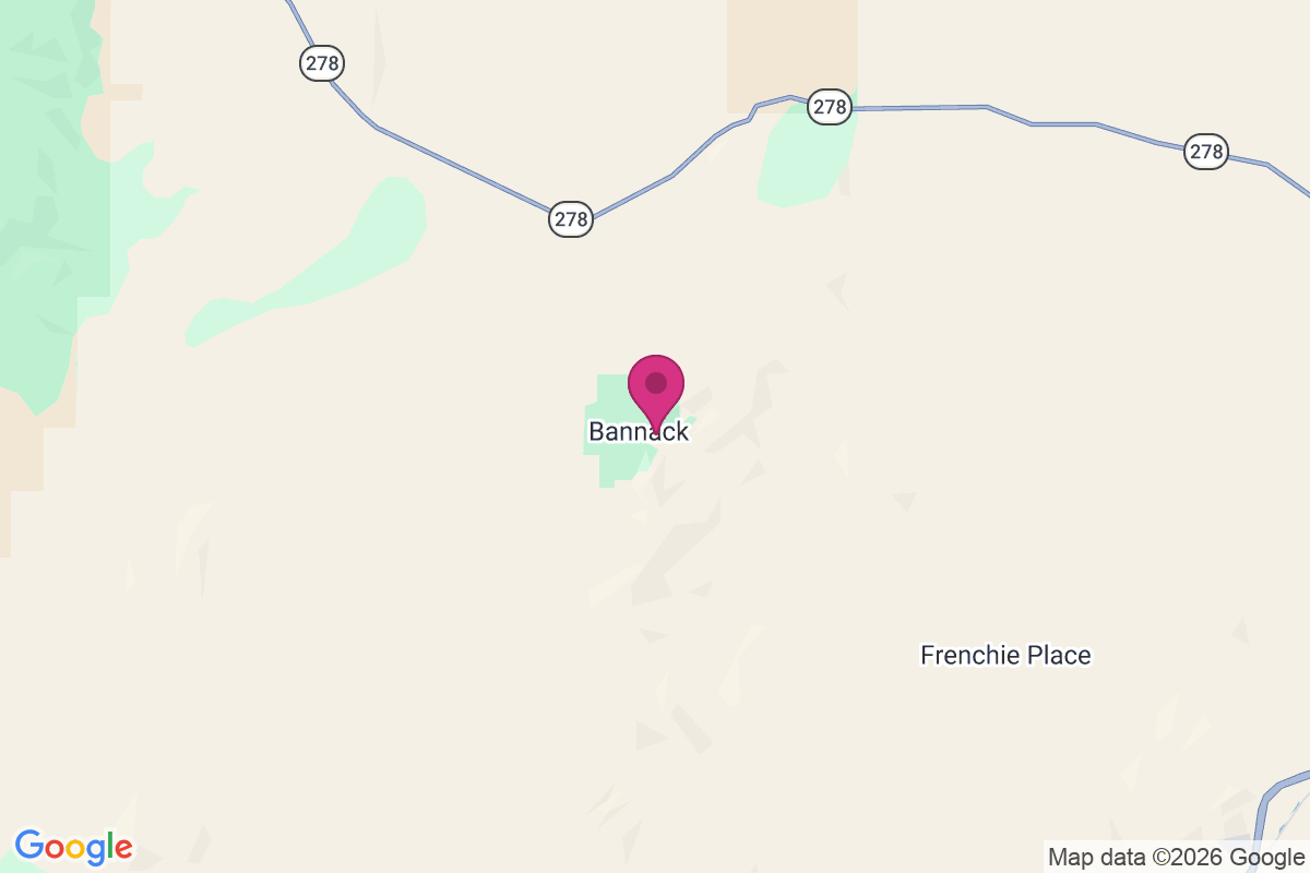 Carte de Bannack