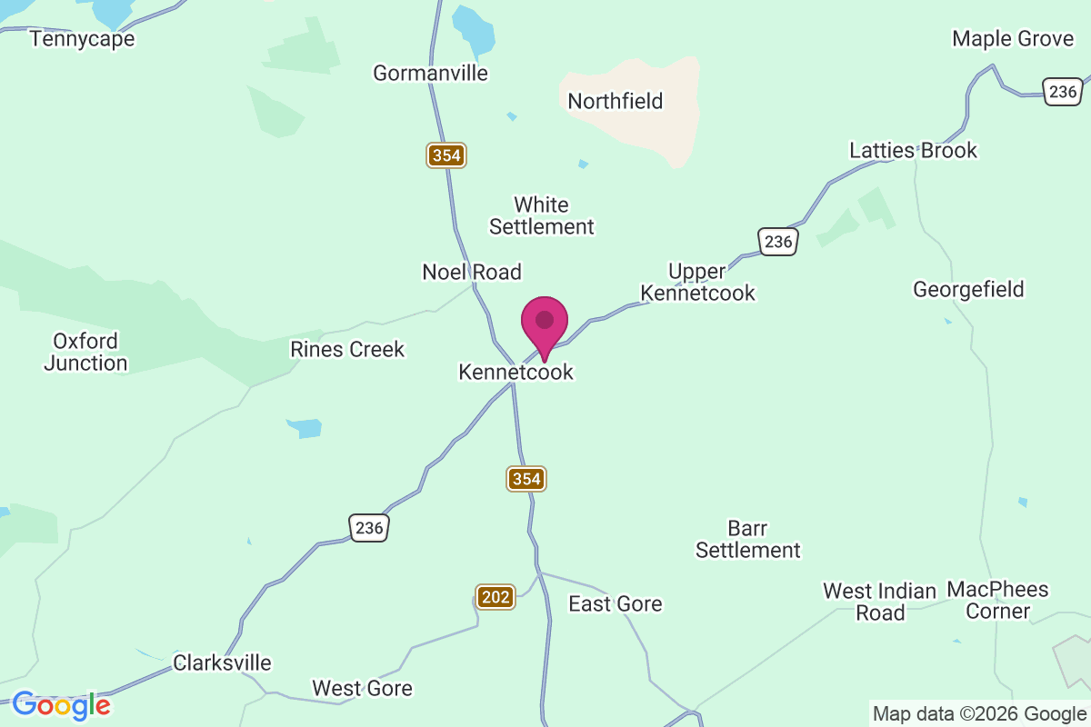 Carte de Kennetcook