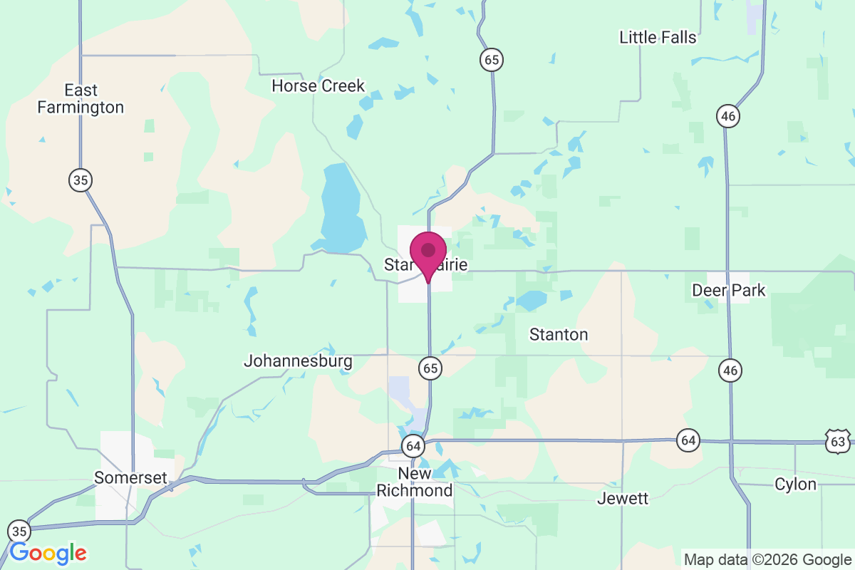 Carte de Star Prairie