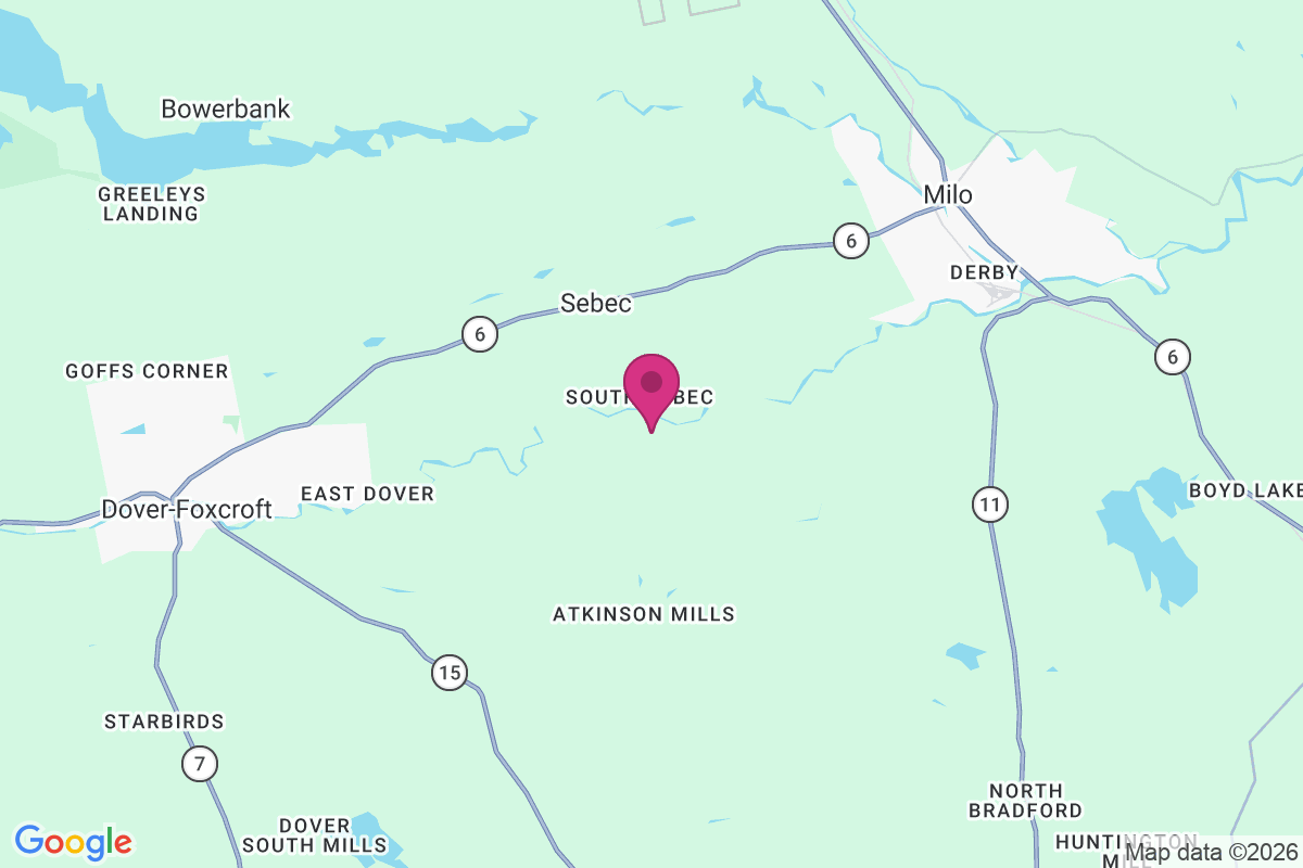Carte de South Sebec