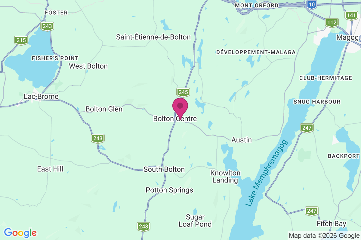 Carte de Bolton Centre