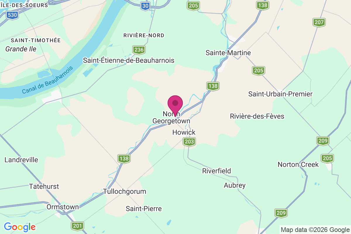 Carte de North Georgetown
