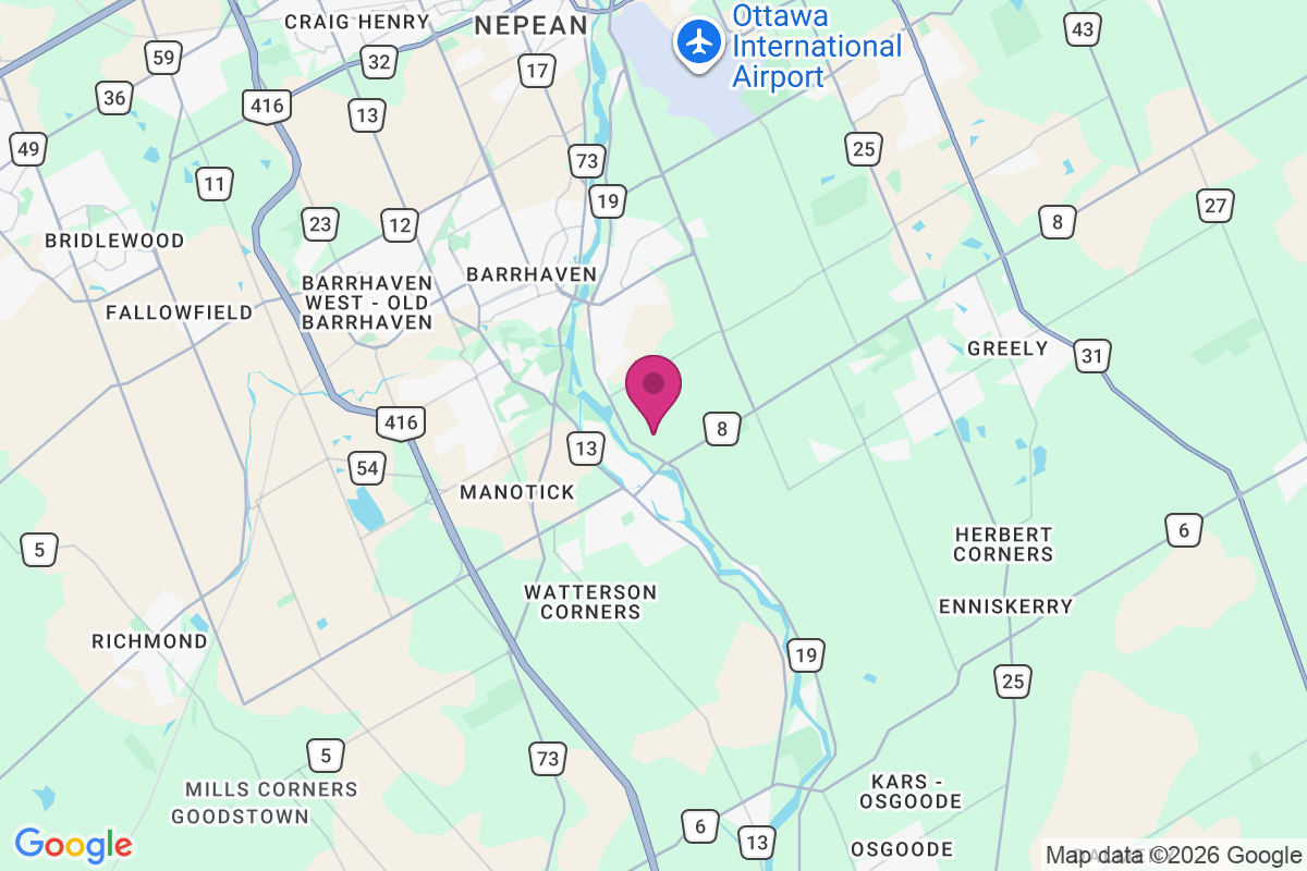 Carte de Manotick