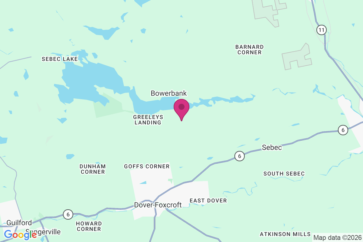 Carte de Steadman Landing