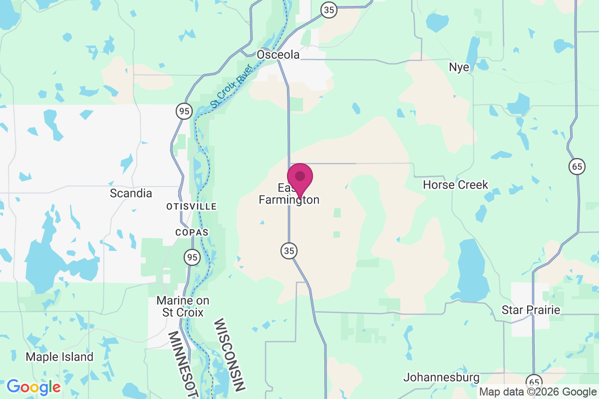 Carte de East Farmington