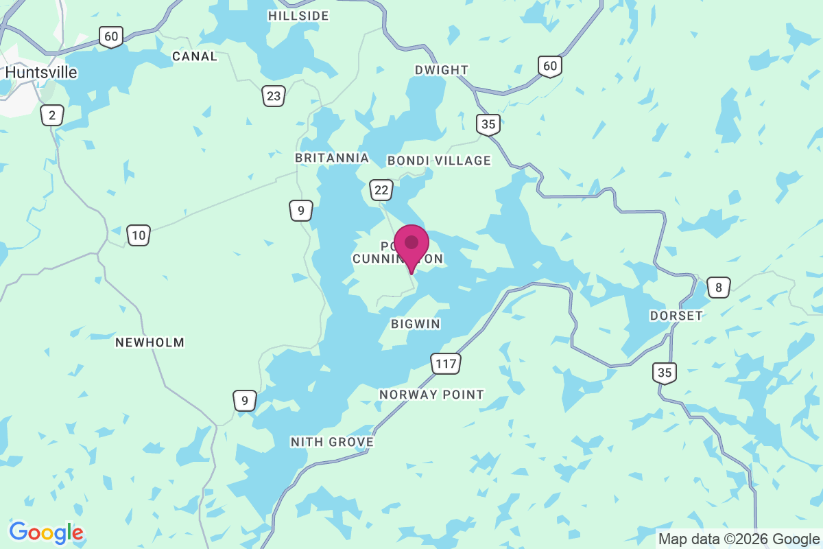 Carte de Port Cunnington