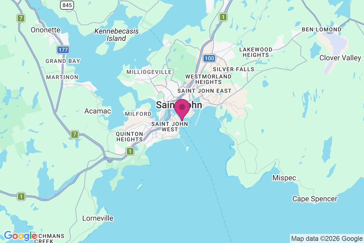 Carte de Saint John