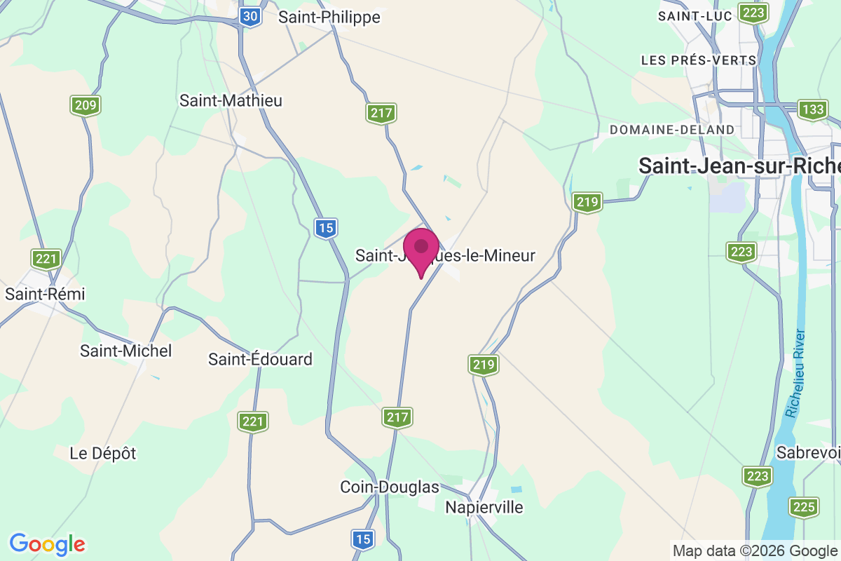 Carte de Saint-Jacques-le-Mineur