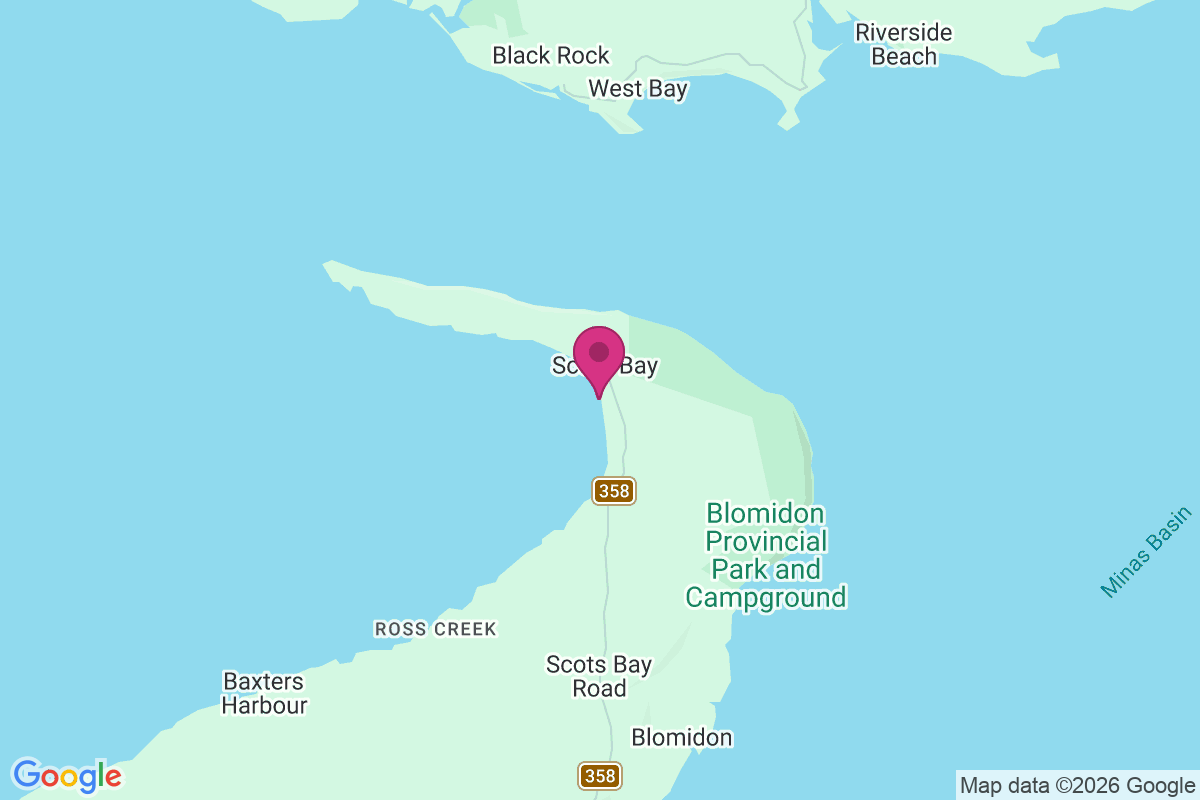 Carte de Scots Bay