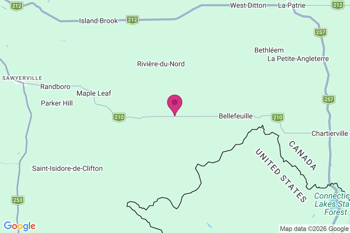 Carte de Saint-Mathias-de-Bonneterre