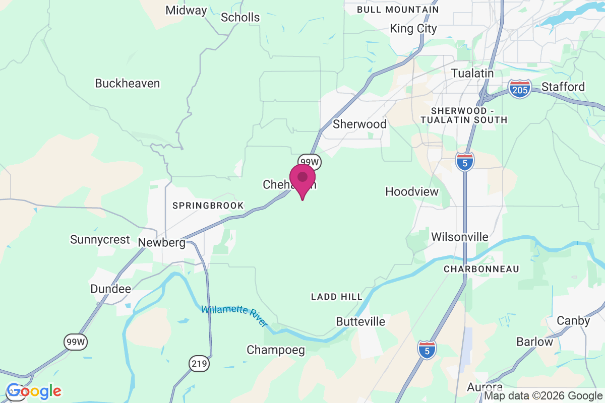 Carte de Chehalem