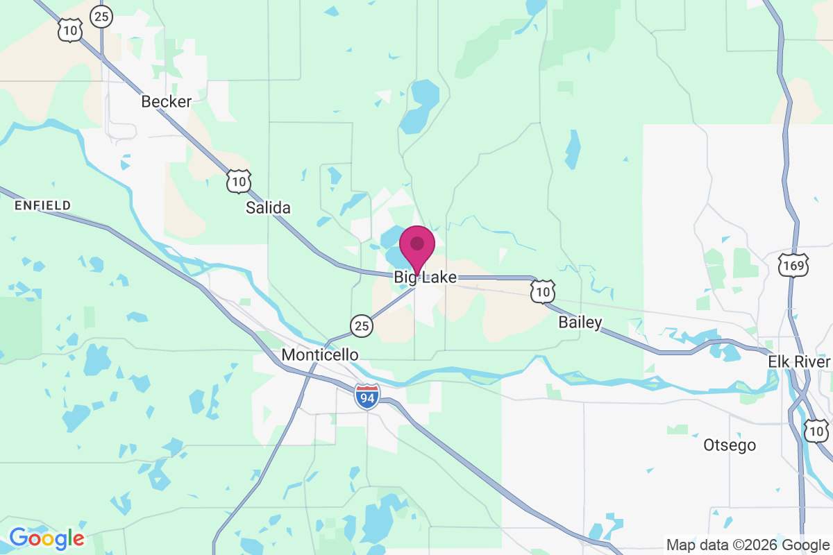 Carte de Big Lake