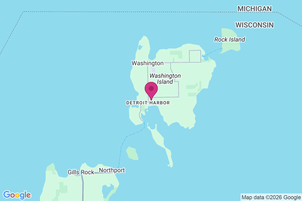 Carte de Washington Island