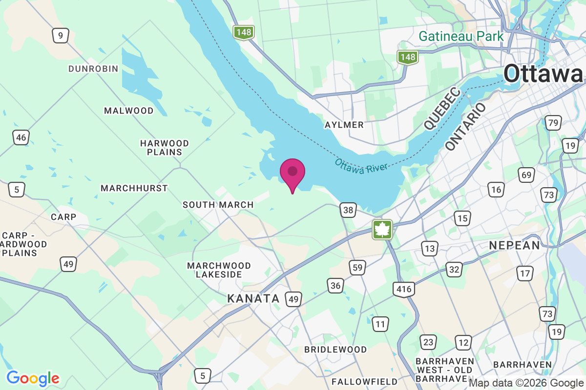 Carte de Shirleys Bay