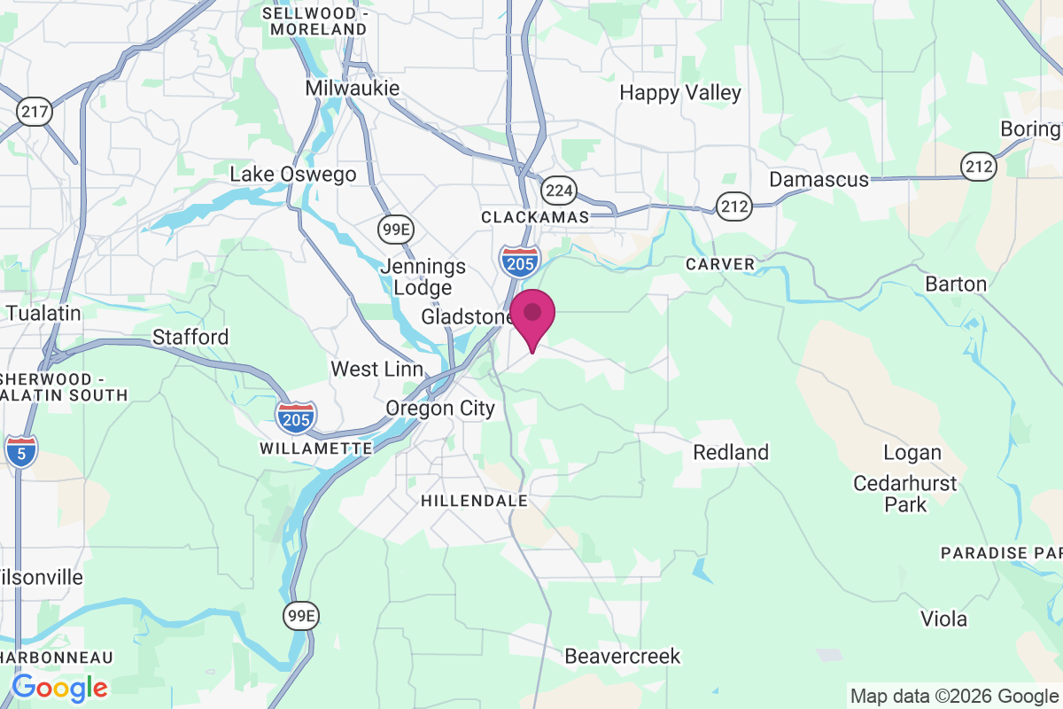 Carte de Clackamas Heights