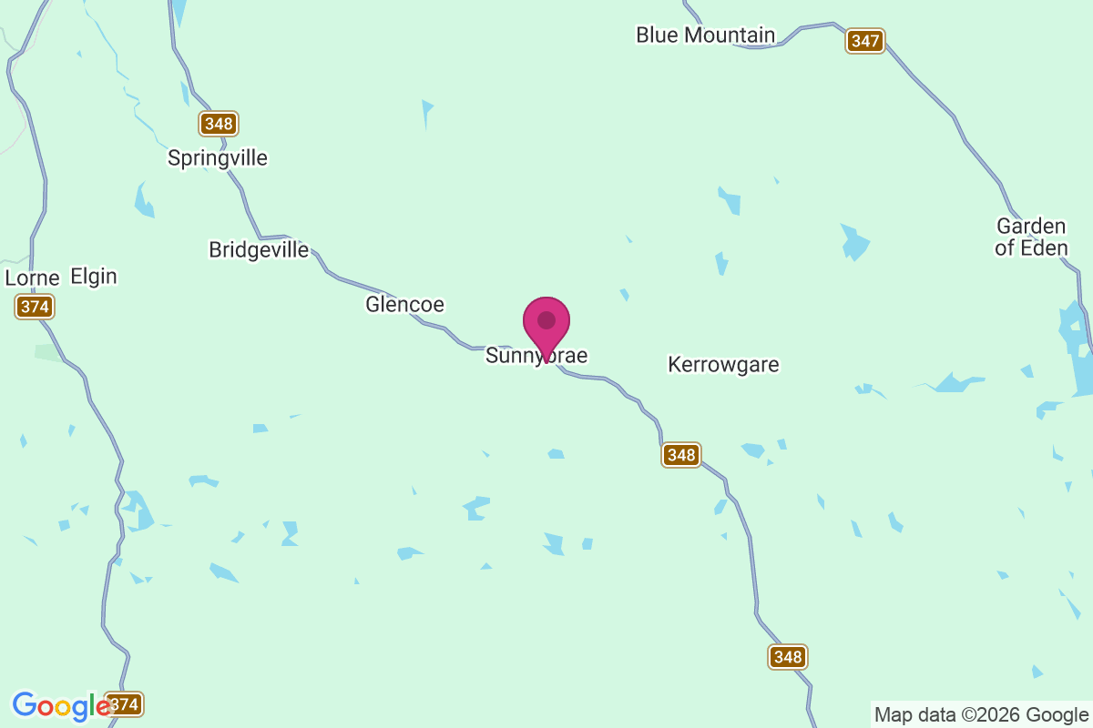 Carte de Sunnybrae