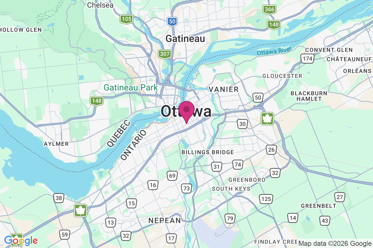 Carte de Ottawa