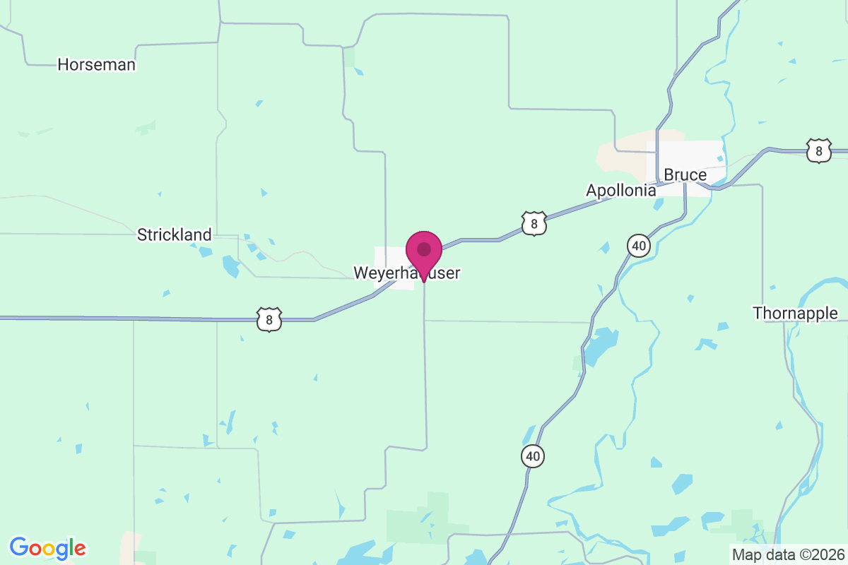 Carte de Weyerhaeuser