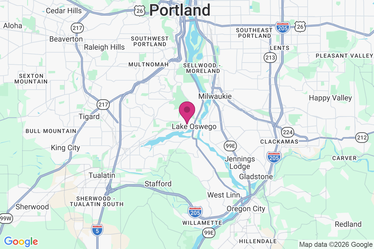 Carte de Lake Oswego