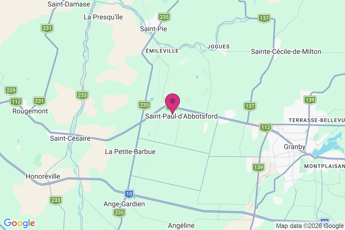 Carte de Abbotsford