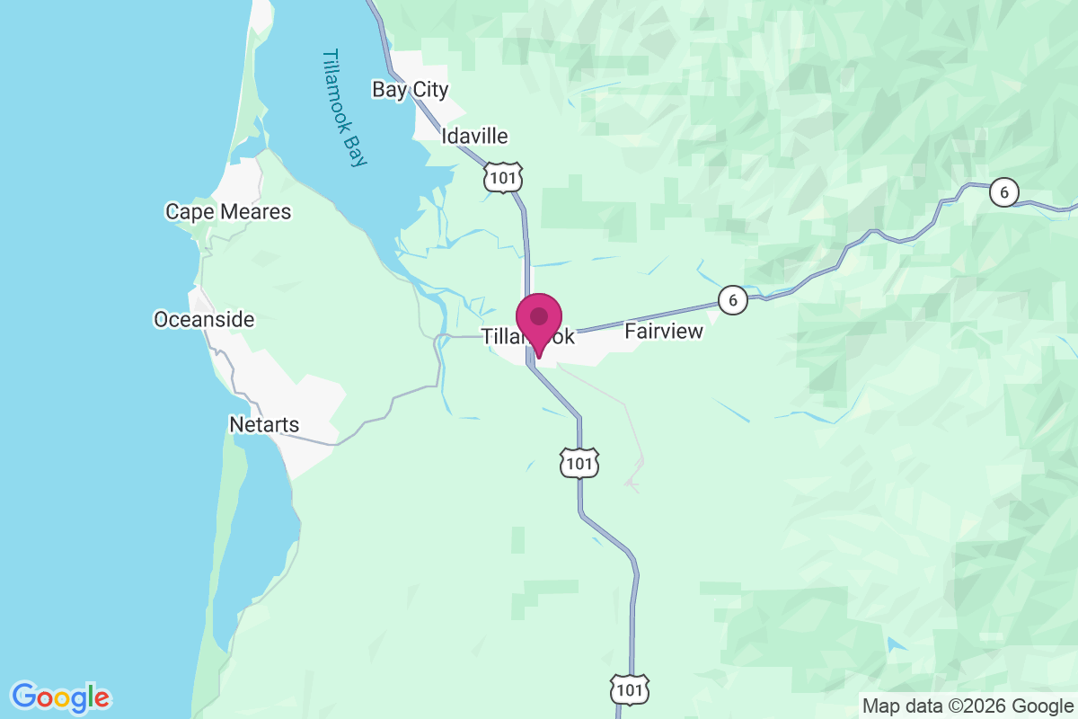 Carte de Tillamook