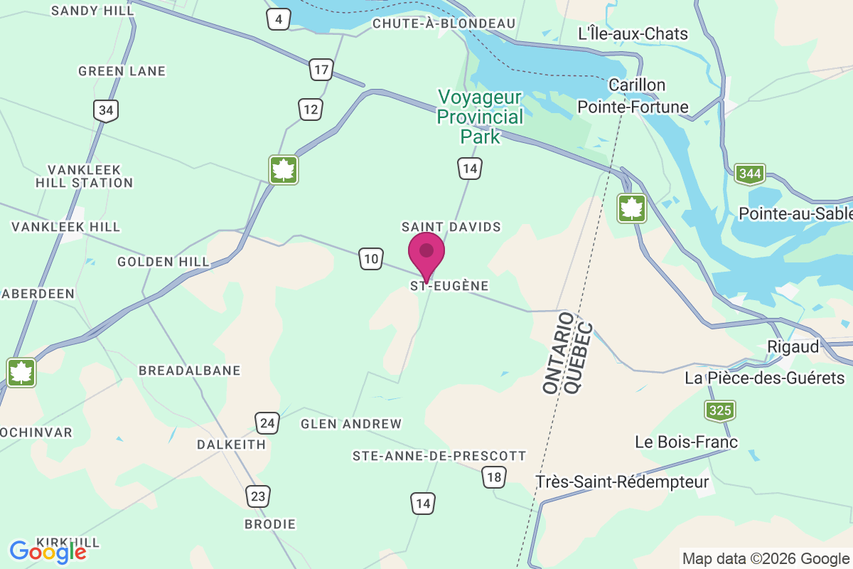 Carte de St-Eugène