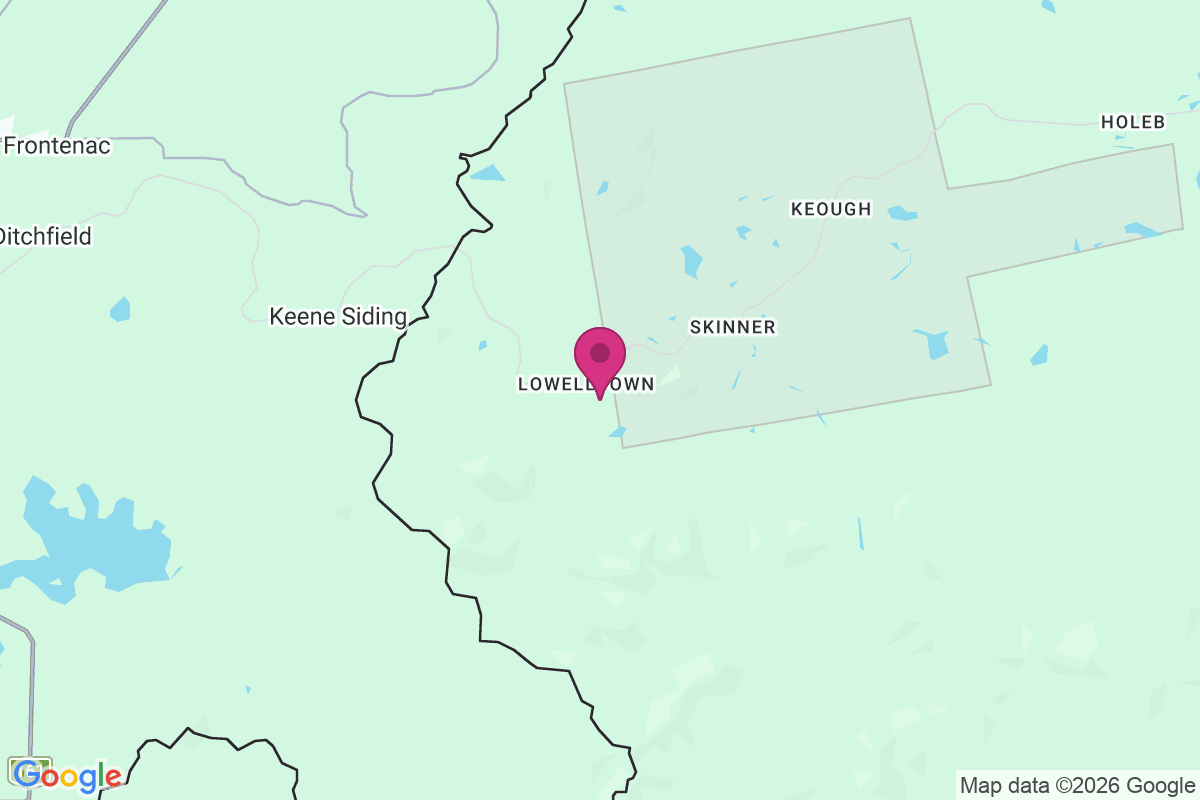 Carte de Lowelltown