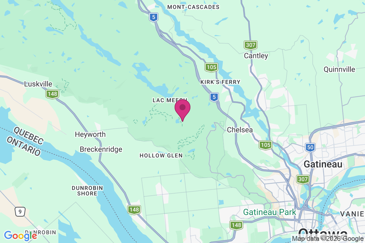 Carte de Meach Lake