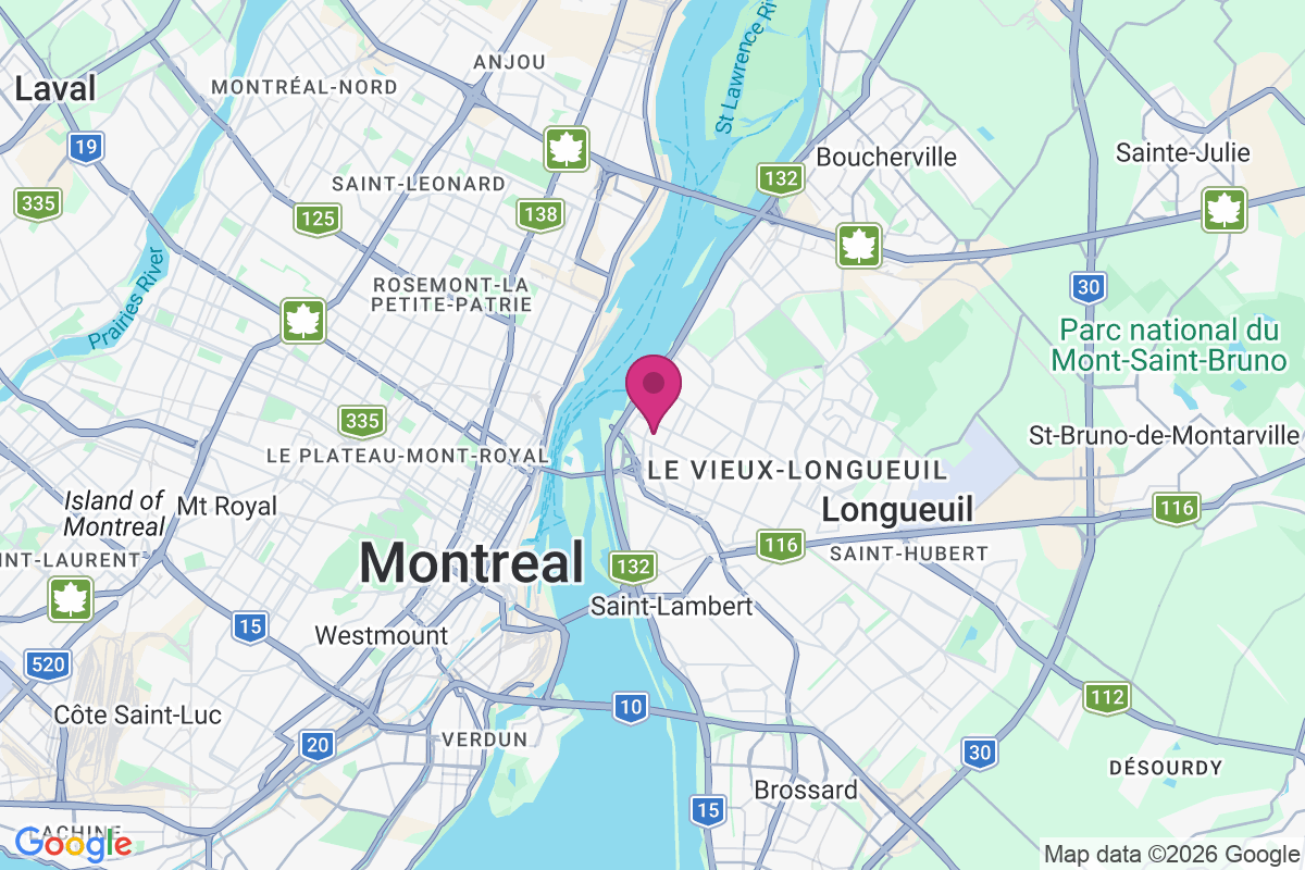 Carte de Longueuil