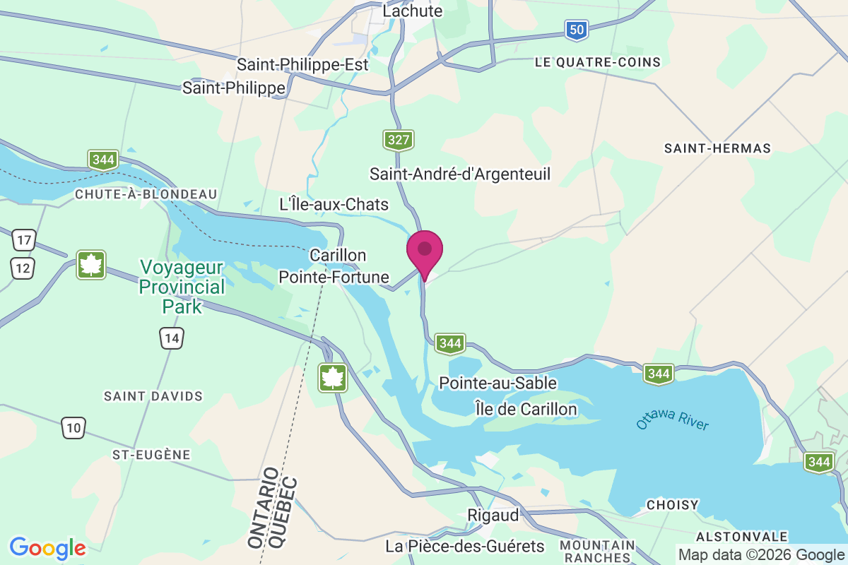 Carte de Saint-André-Est