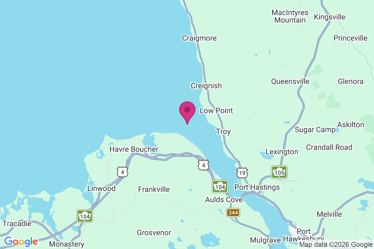 Carte de North Canso