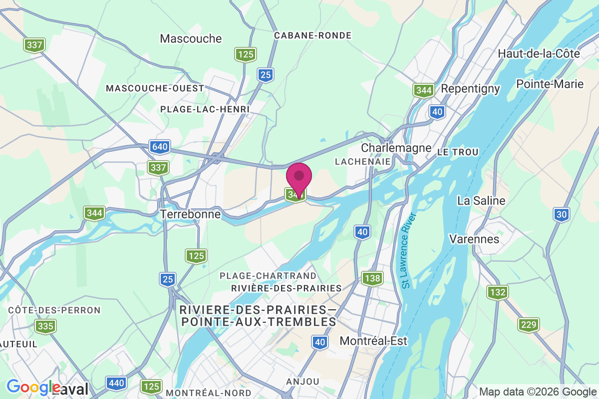 Carte de Lachenaie