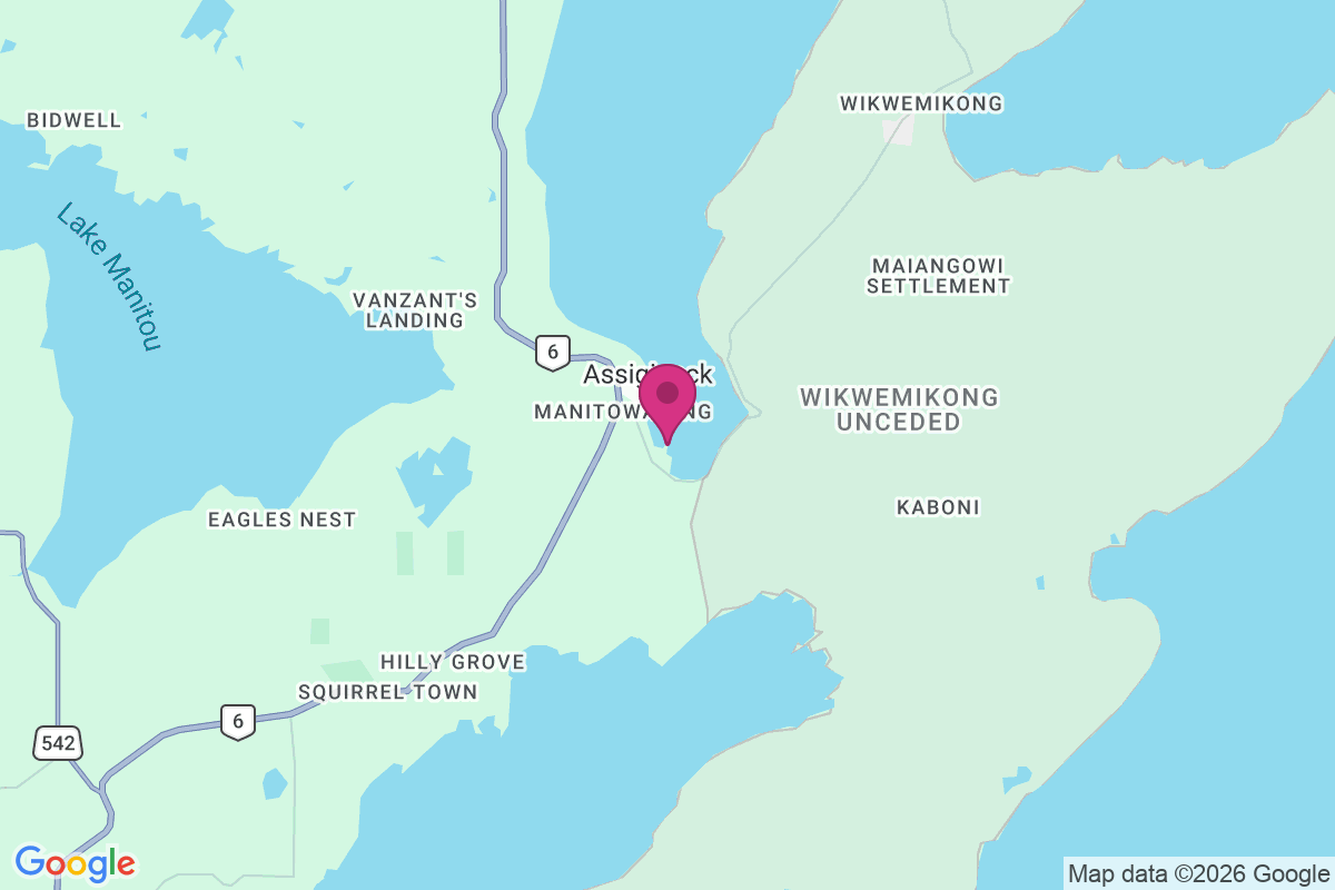 Carte de Manitowaning