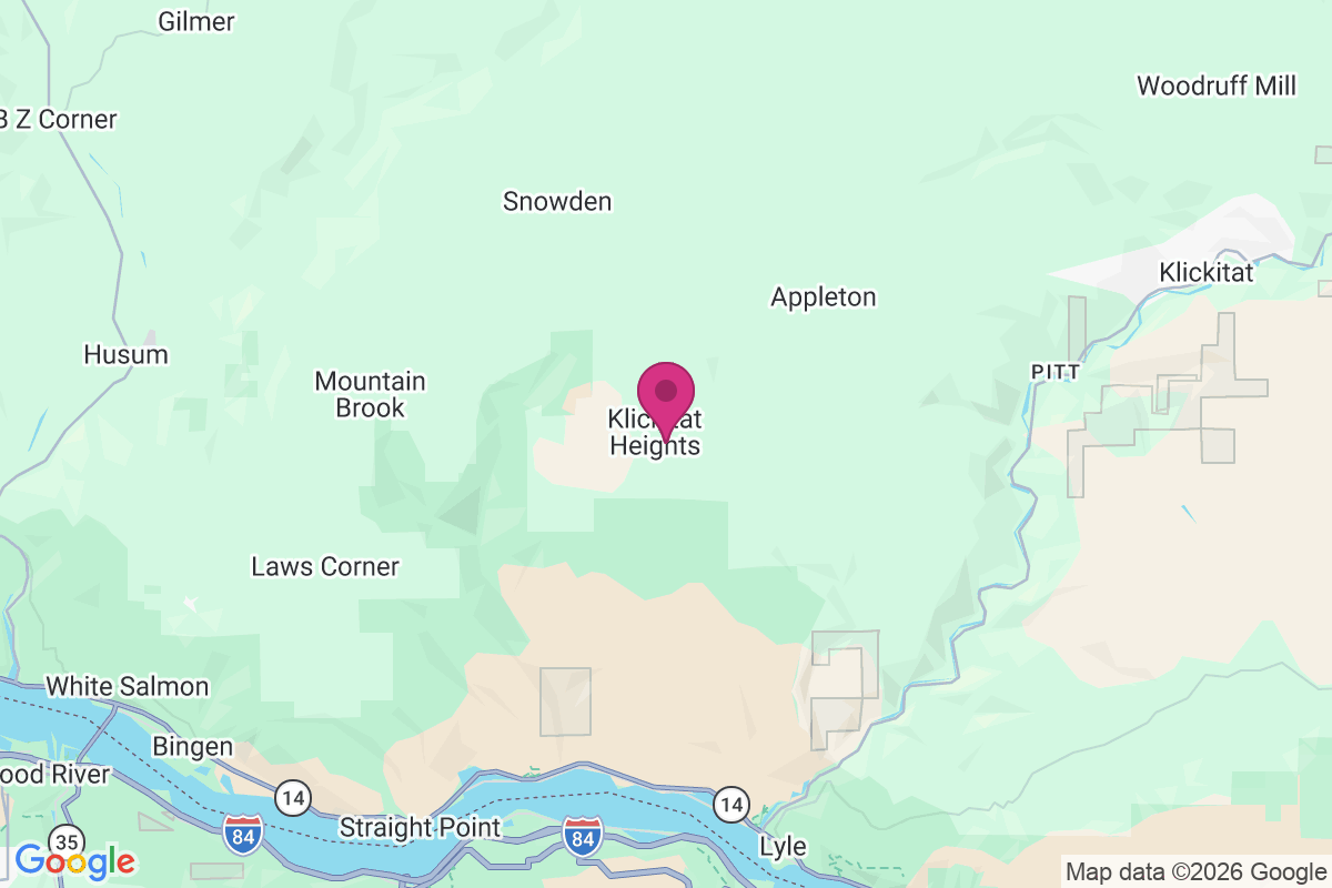 Carte de Klickitat Heights