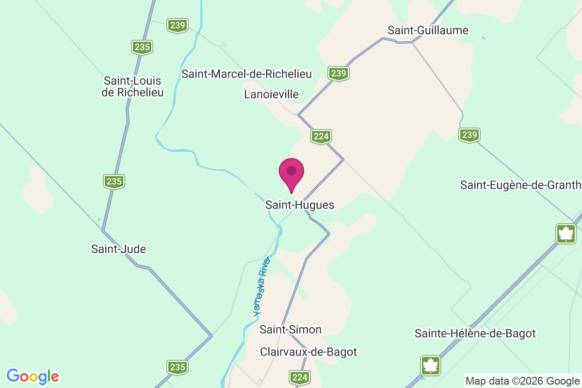 Carte de Saint-Hugues