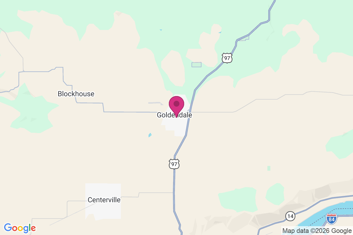 Carte de Goldendale