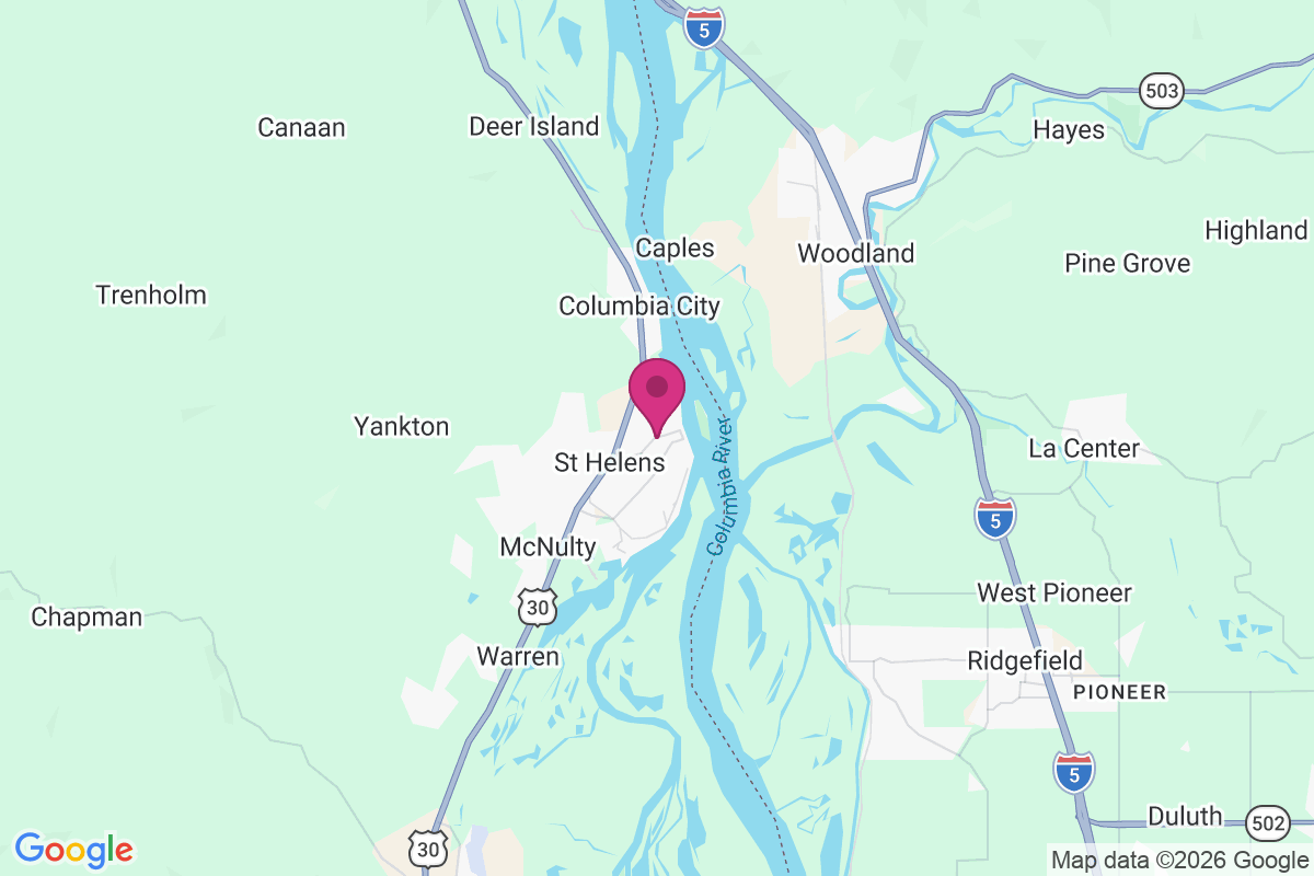Carte de Saint Helens