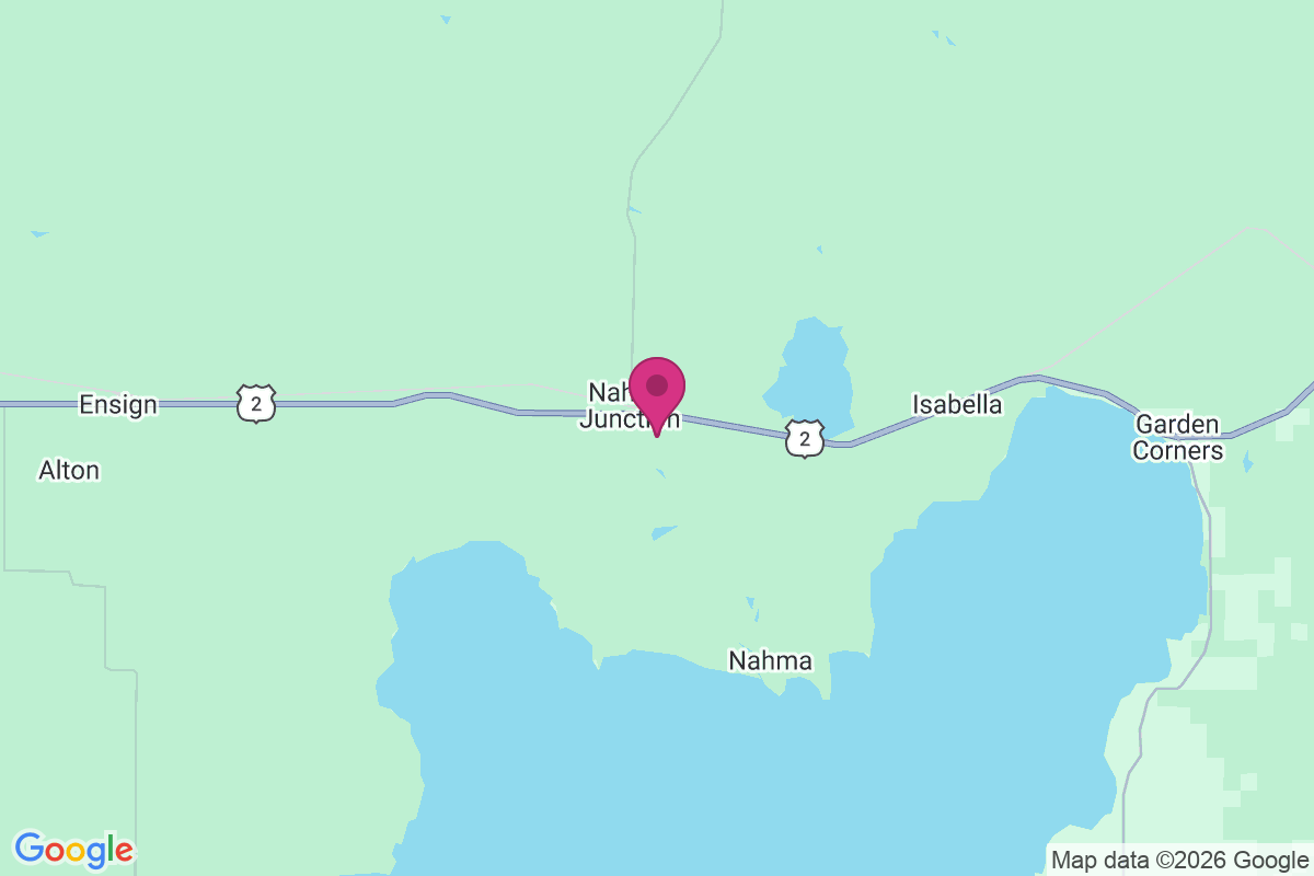 Carte de Nahma Junction