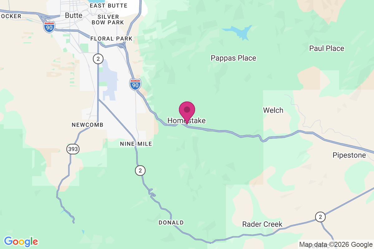 Carte de Homestake