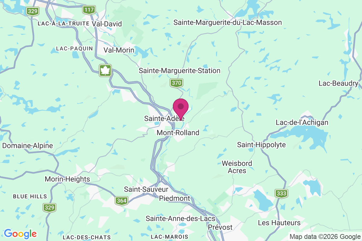 Carte de Mont-Rolland