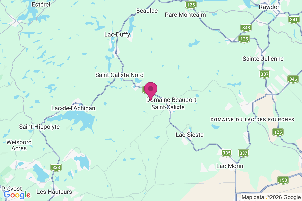 Carte de Saint-Calixte