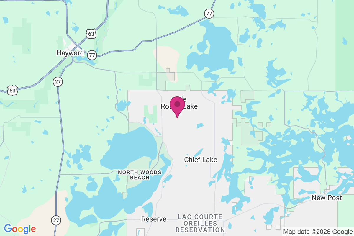 Carte de Little Round Lake