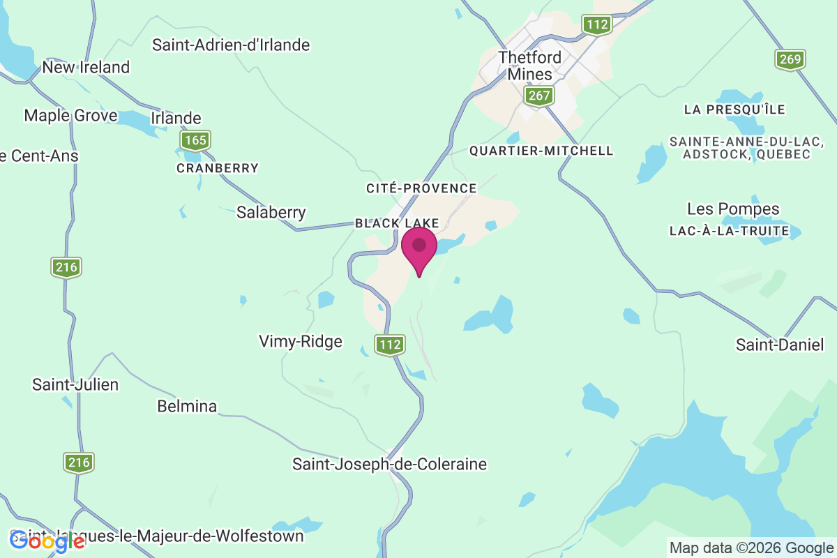 Carte de Black Lake