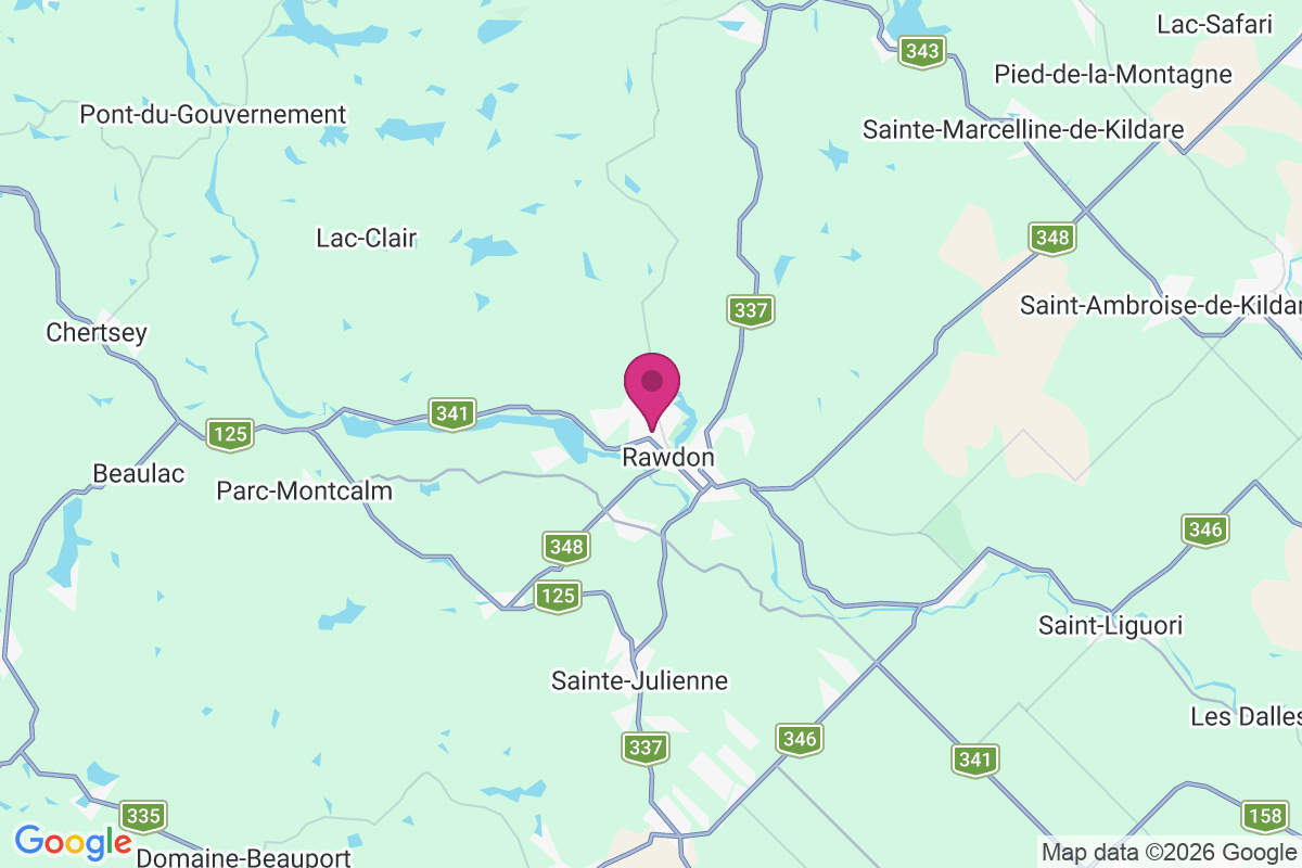 Carte de Rawdon