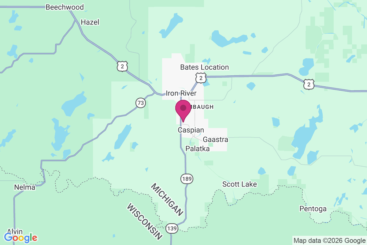 Carte de Hiawatha Location