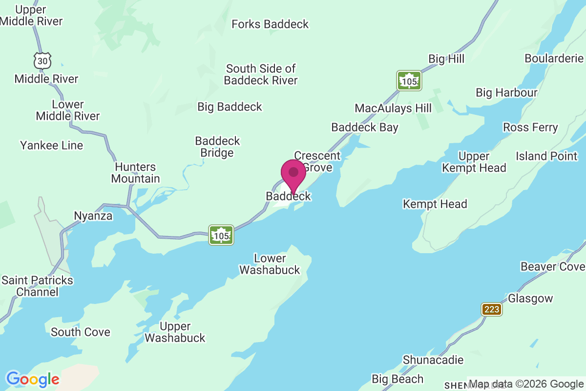 Carte de Baddeck