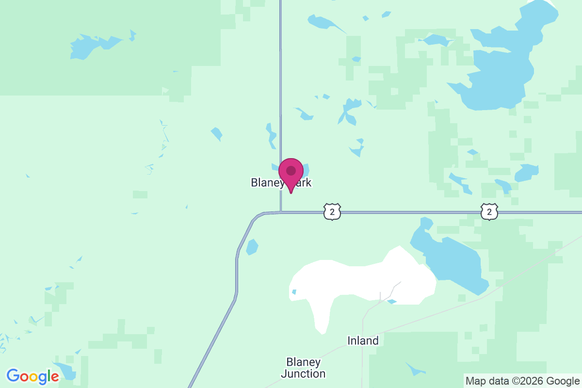 Carte de Blaney Park